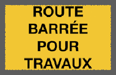 Travaux sur la D313