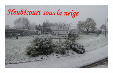 Neiges à Heubécourt